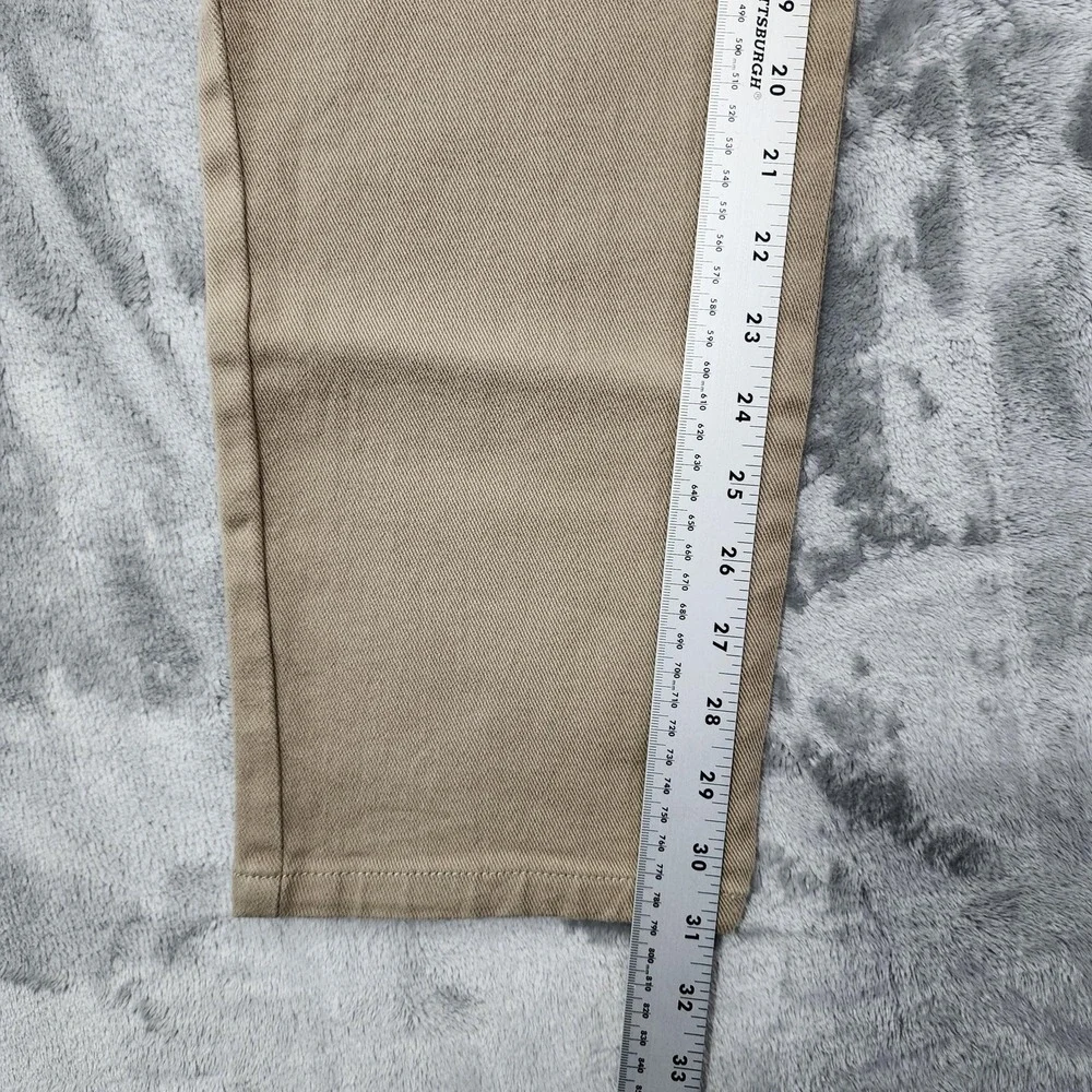 NEW Vintage 90s Gloria Vanderbilt Jeans Womens 12 Beige Tan High Rise Tapered‎